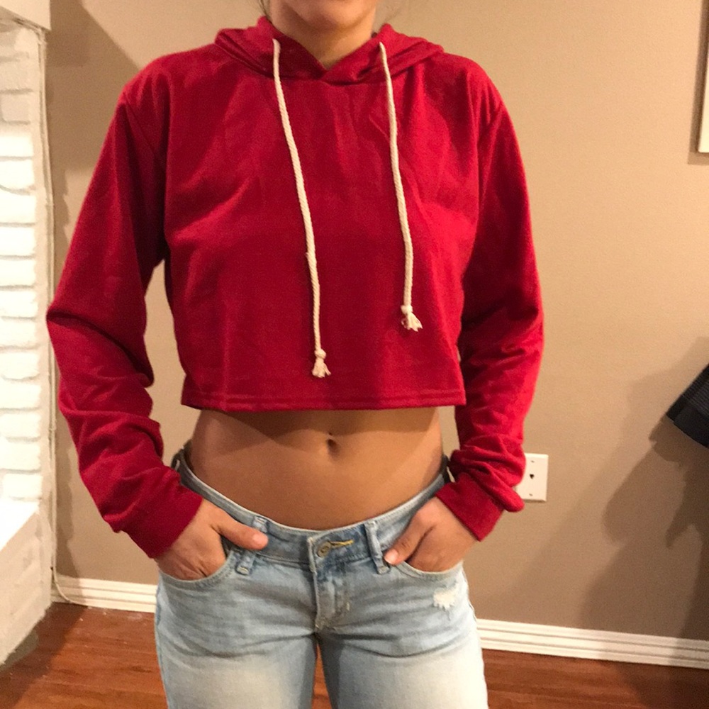Crop top sweater